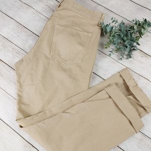 Vintage Tan Club Monaco Jeans Wide straight leg  taper balloon leg 30 y2K